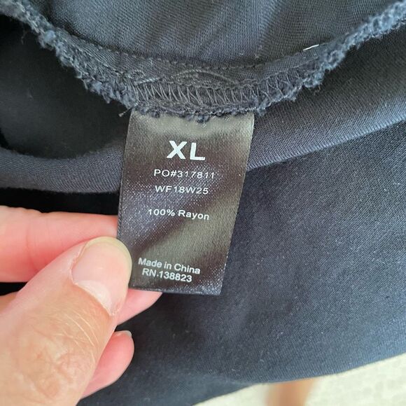 Shyanne Cold Shoulder Western Snap Front Cowgirl Shirt Black Red Lace Embroidere - Picture 9 of 9